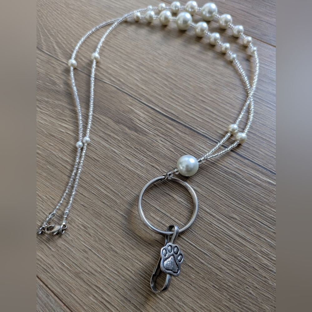 Pawprint Lanyard 🐾